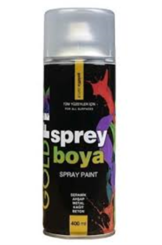 GOLDFİX SPREY BOYA 225 ML BEYAZ